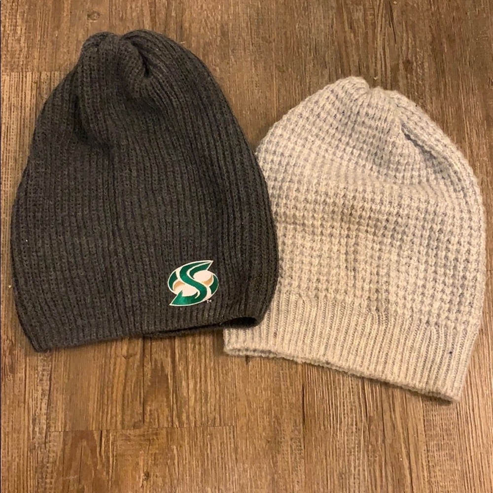 Slouchy beanie bundle